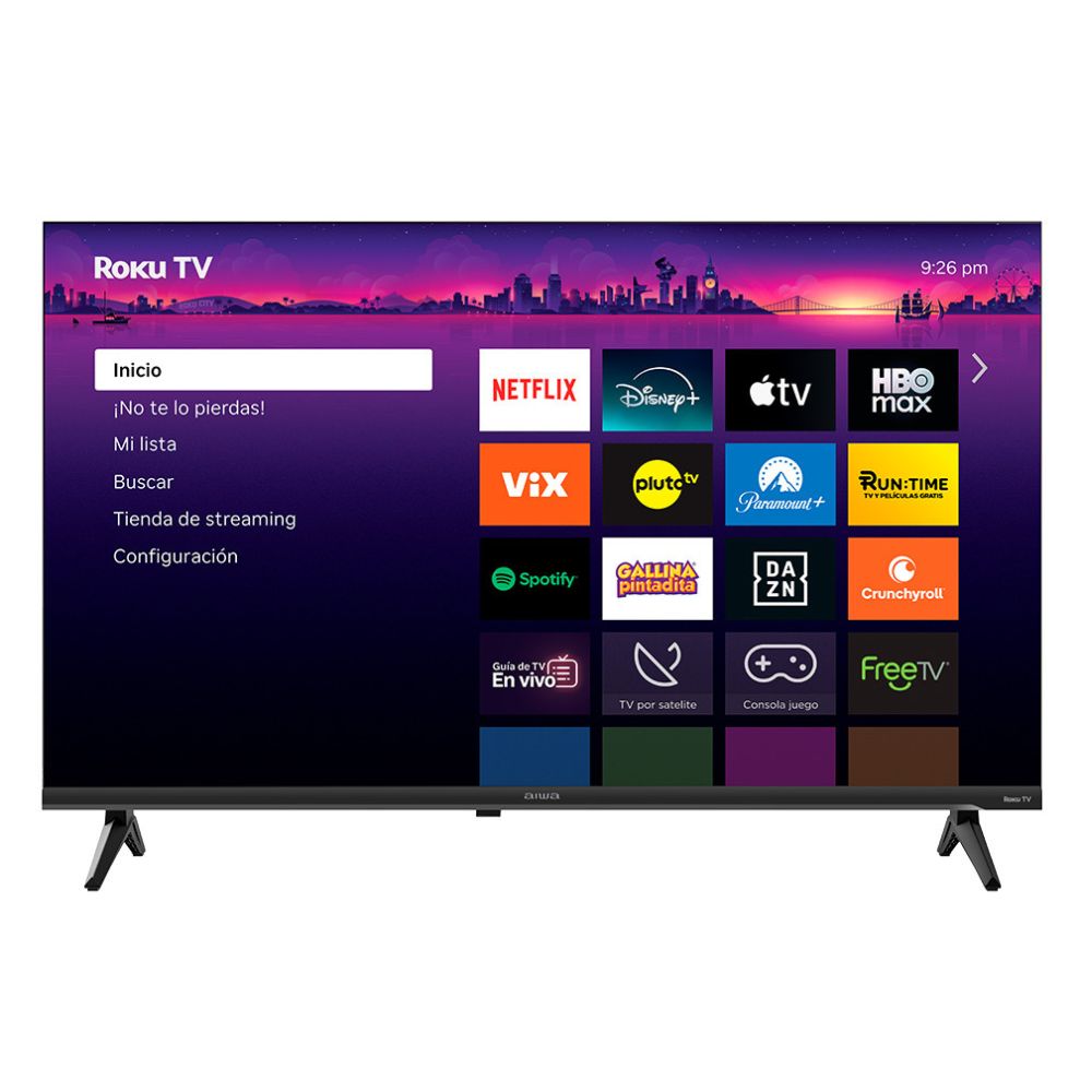 COMBO TELEVISOR SMART FULL HD 40' AIWA ROKU TV AW40B2RK 2025 + BARRA DE SONIDO AIWA AWSBH20 40W BLUETOOTH - 2