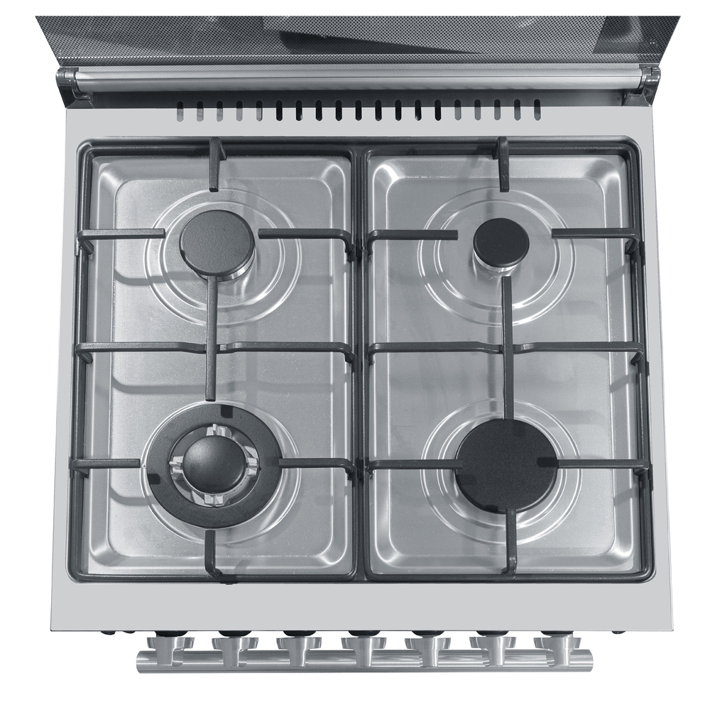 COCINA OSTER OS-PGSGC24041GRISM 24' 4 HORNILLAS PLATEADO - 4