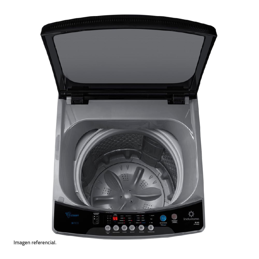 LAVADORA AUTOMÁTICA INDURAMA LRI-16DGR 16KG GRIS - 2