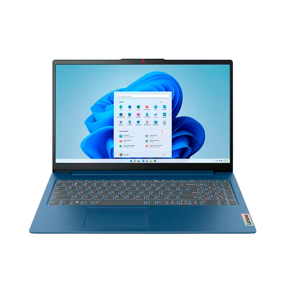LAPTOP LENOVO IDEAPAD SLIM 3 15.6' INTEL CORE I3-N305 256GB SSD 8GB RAM INTEL UHD GRAPHICS WINDOWS 11BLUE - 1