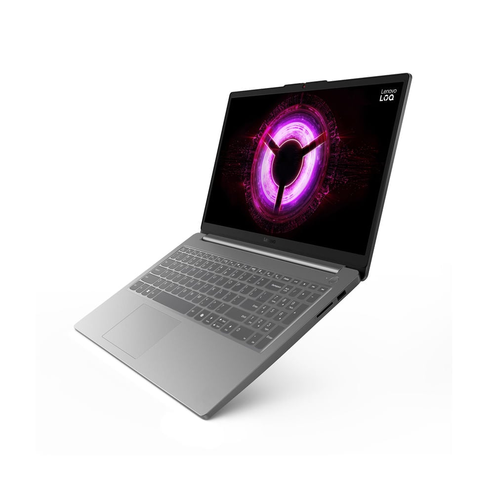 LAPTOP GAMER LENOVO LOQ ESSENTIAL 15.6' AMD RYZEN 7 512GB SSD 16GB RAM NVIDIA GEFORCE RTX 3050 6GB WINDOWS 11 HOME LUNA GREY - 3