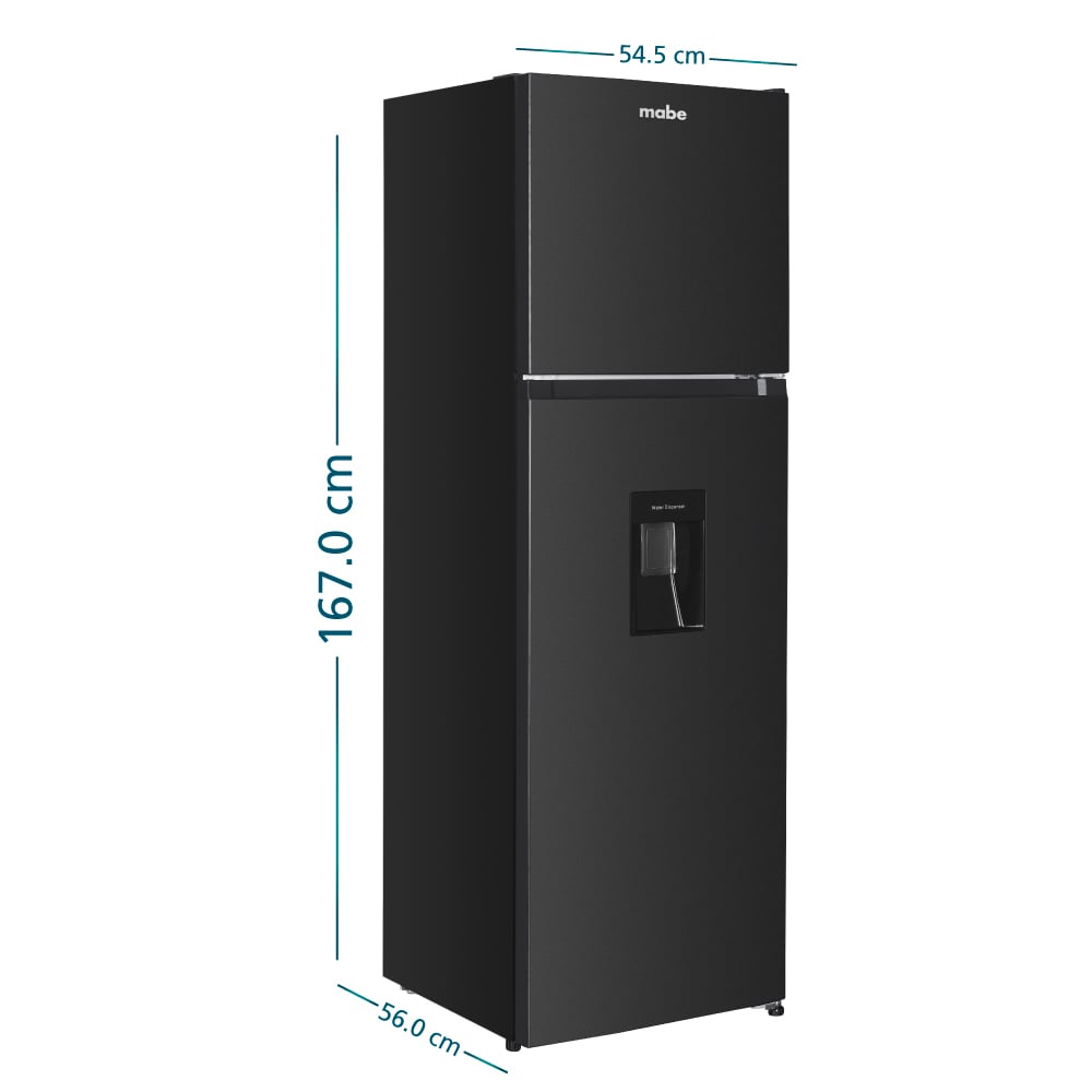 REFRIGERADORA MABE RMN245PAPRP0 243L NO FROST NEGRO - 2