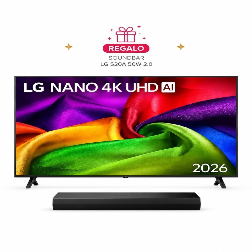 Televisor smart LG 75" 4K UHD webOS 75NU800BPSB - 2