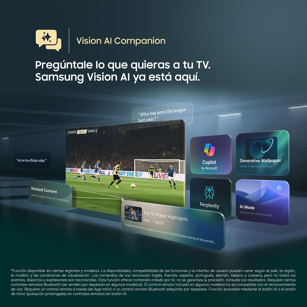 TELEVISOR SMART SAMSUNG M70 65' 4K UHD MINI LED TIZEN OS UN65M70HAGXPE - 8