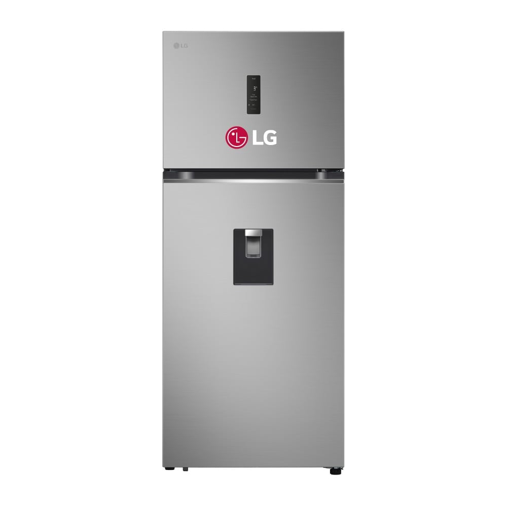 REFRIGERADORA TOP FREEZER LG 374L VT38SPYC S/DISPENSADOR PLATEADA - 2