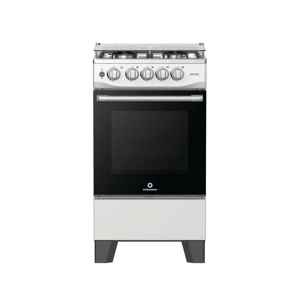 COCINA GAS INDURAMA MATISSE 20' CROMA 4 HORNILLAS - 1