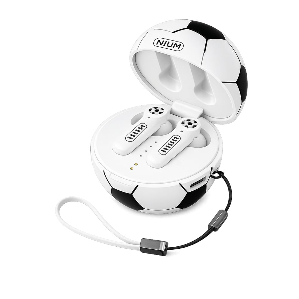 AUDÍFONOS NIUM SOCCER TWS BLUETOOTH NEGRO - 2