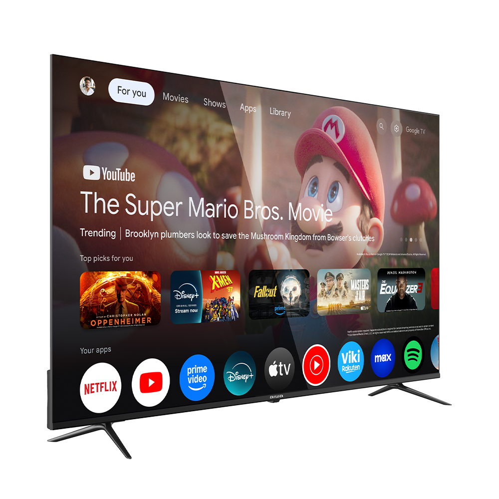 TELEVISOR SMART AIWA 70' 4K UHD QLED GOOGLE TV AW-70B4QFG - 3
