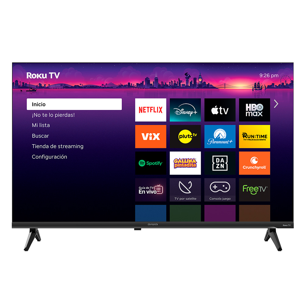 TELEVISOR SMART AIWA 40' FHD LED ROKU TV AW40B2RK 2025 - 1