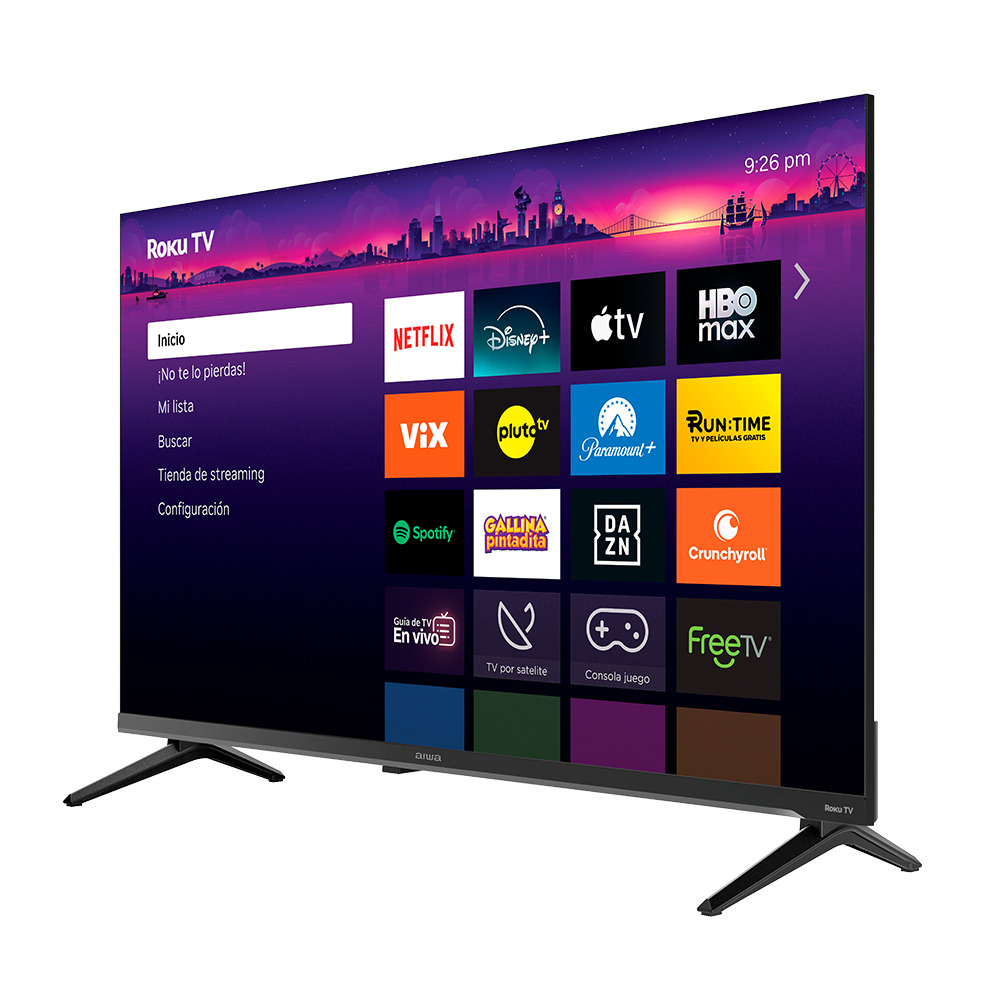 TELEVISOR SMART AIWA 40' FHD LED ROKU TV AW40B2RK 2025 - 2