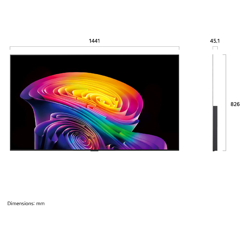 TELEVISOR SMART LG 65' 4K UHD OLED EVO AI C6 WEBOS OLED65C6PSA - 3