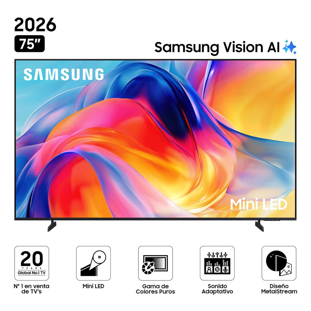 TELEVISOR SMART SAMSUNG M70 75' 4K UHD MINI LED TIZEN OS UN75M70HAGXPE - 2