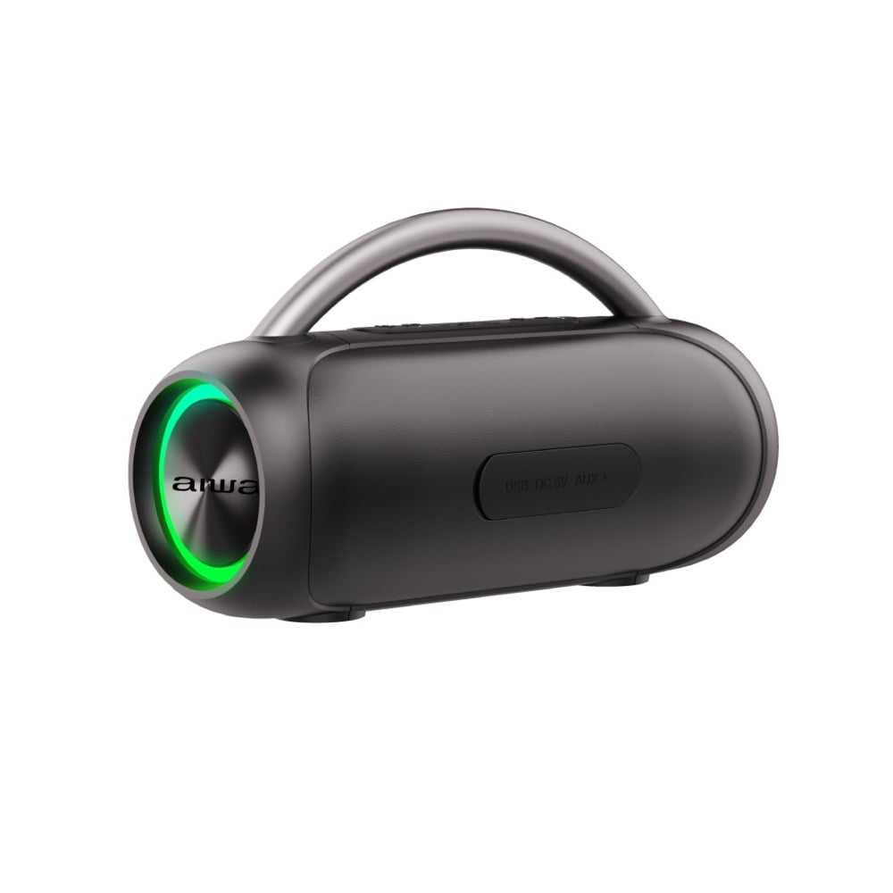 PARLANTE BLUETOOTH AIWA AWS10BTB 20W HASTA 10 HORAS IPX5 NEGRO - 2