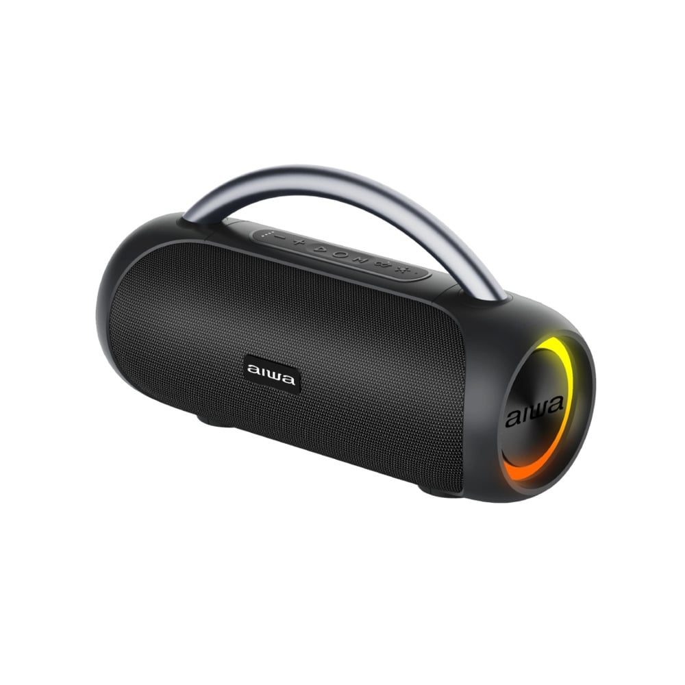 PARLANTE BLUETOOTH AIWA AWS10BTB 20W HASTA 10 HORAS IPX5 NEGRO - 3