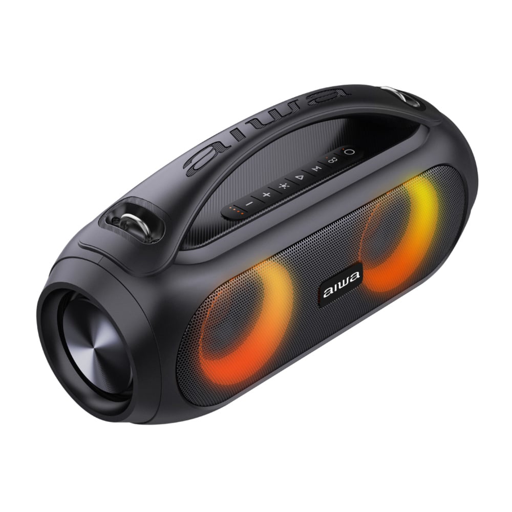 PARLANTE BLUETOOTH AIWA AW-S500BT 40W HASTA 2 HORAS NEGRO - 3