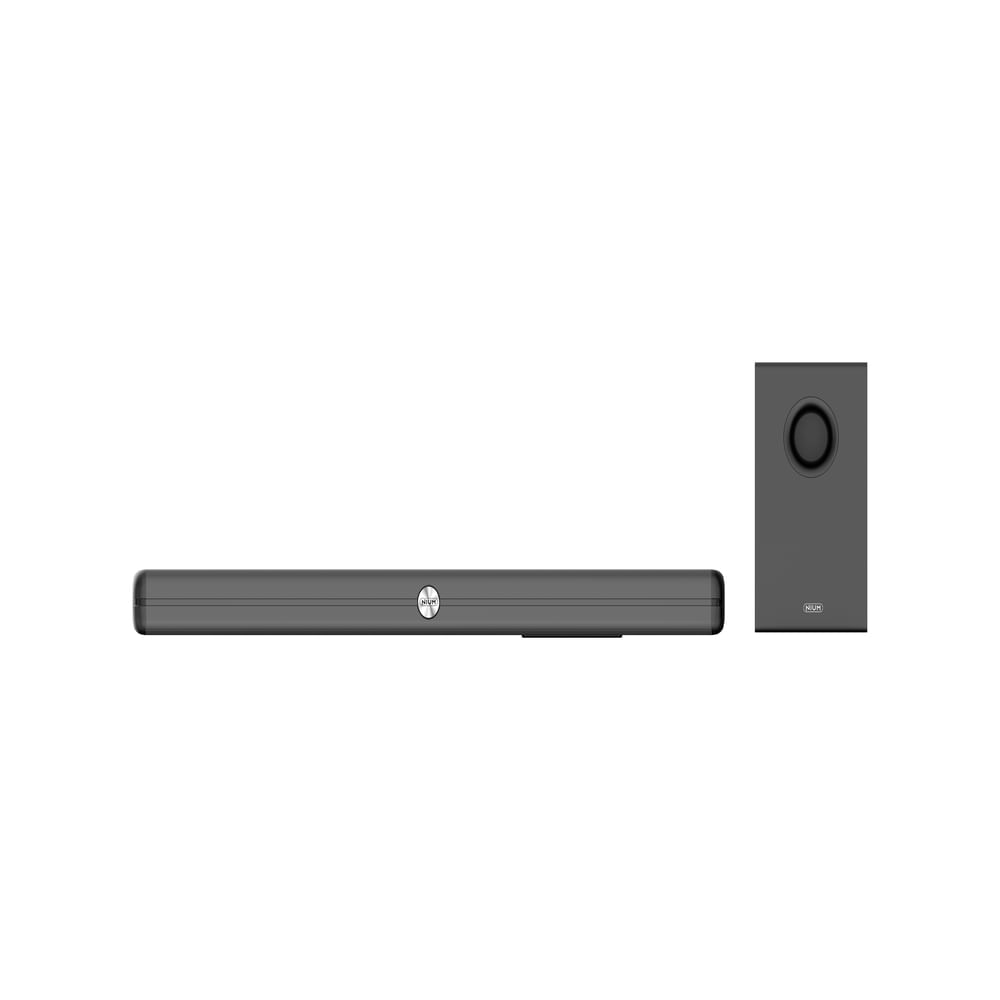 BARRA DE SONIDO NIUM CON SUBWOOFER 80W NEGRO - 1