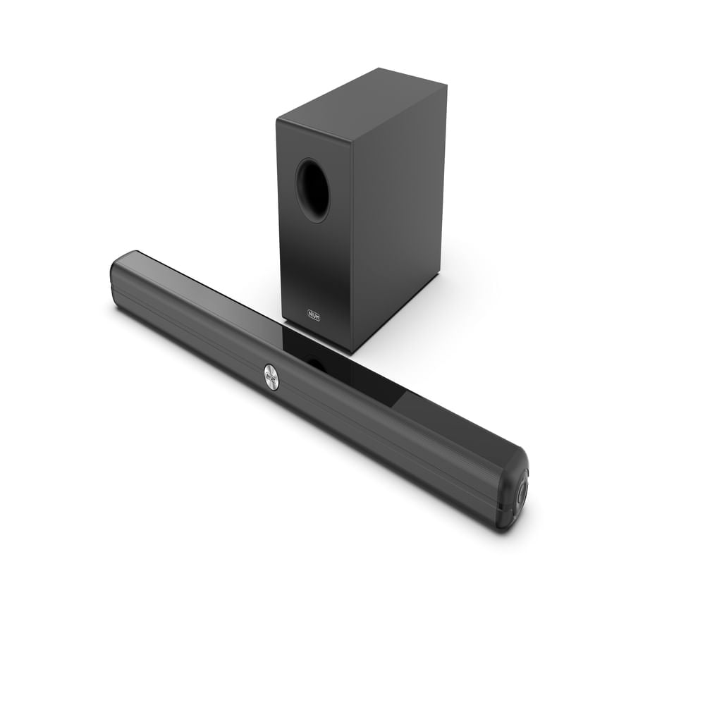 BARRA DE SONIDO NIUM CON SUBWOOFER 80W NEGRO - 2