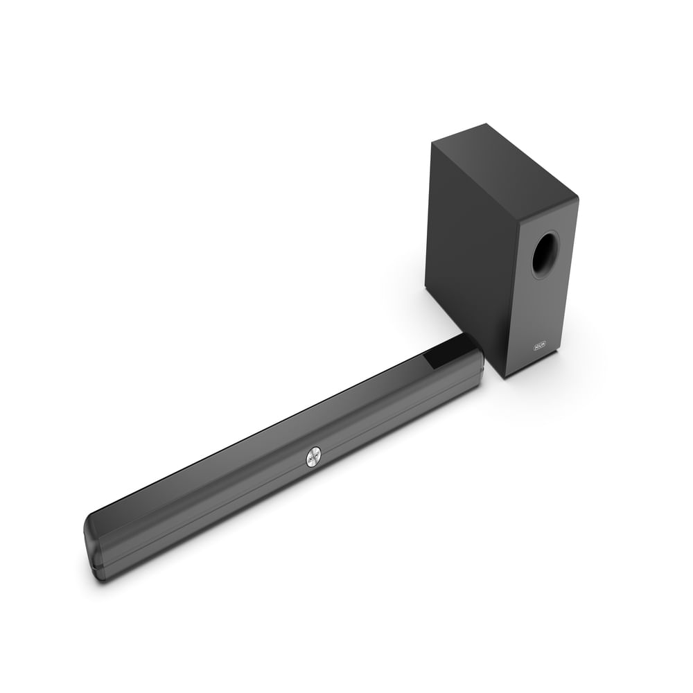 BARRA DE SONIDO NIUM CON SUBWOOFER 80W NEGRO - 4
