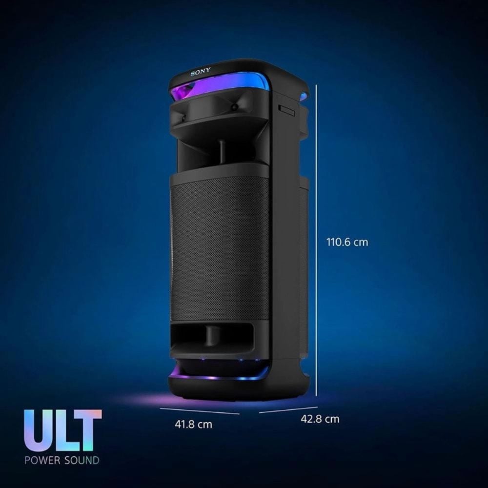 PARLANTE BLUETOOTH SONY ULT TOWER 10 1800W 25 HORAS NEGRO - 2