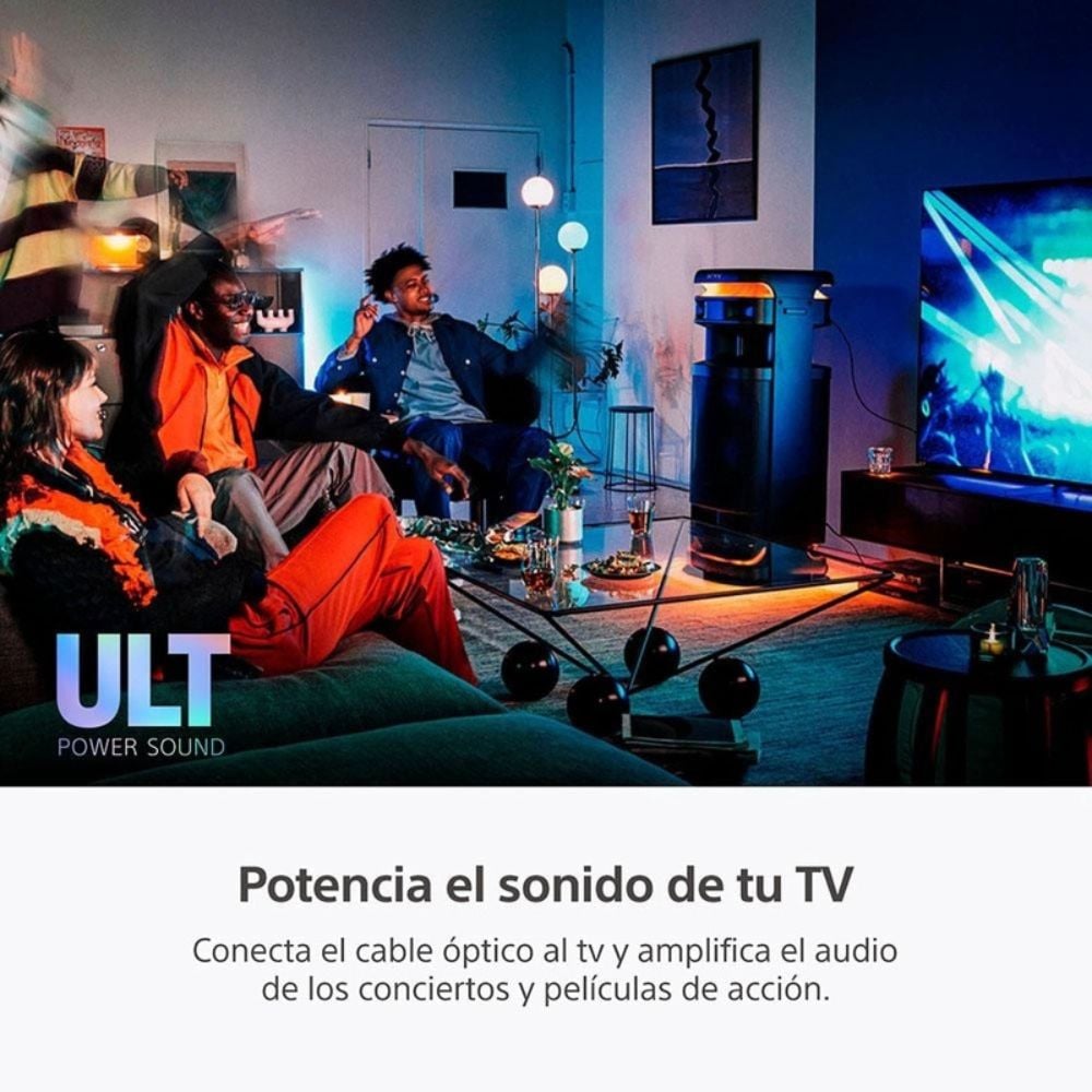 PARLANTE BLUETOOTH SONY ULT TOWER 10 1800W 25 HORAS NEGRO - 9