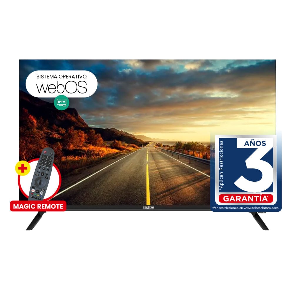 TELEVISOR SMART TELSTAR 32' HD LED WEBOS TTL-TV32HEW5F3PE - 2