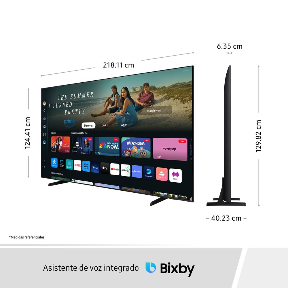 TELEVISOR SMART SAMSUNG 98' 4K UHD CRYSTAL TIZEN UN98DU9000GXPE - 10
