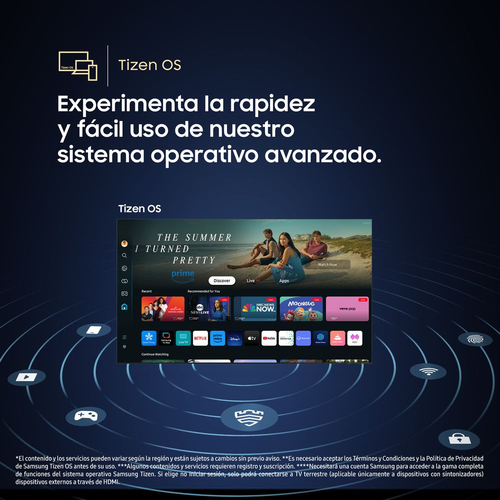TELEVISOR SMART SAMSUNG 98' 4K UHD CRYSTAL TIZEN UN98DU9000GXPE - 3