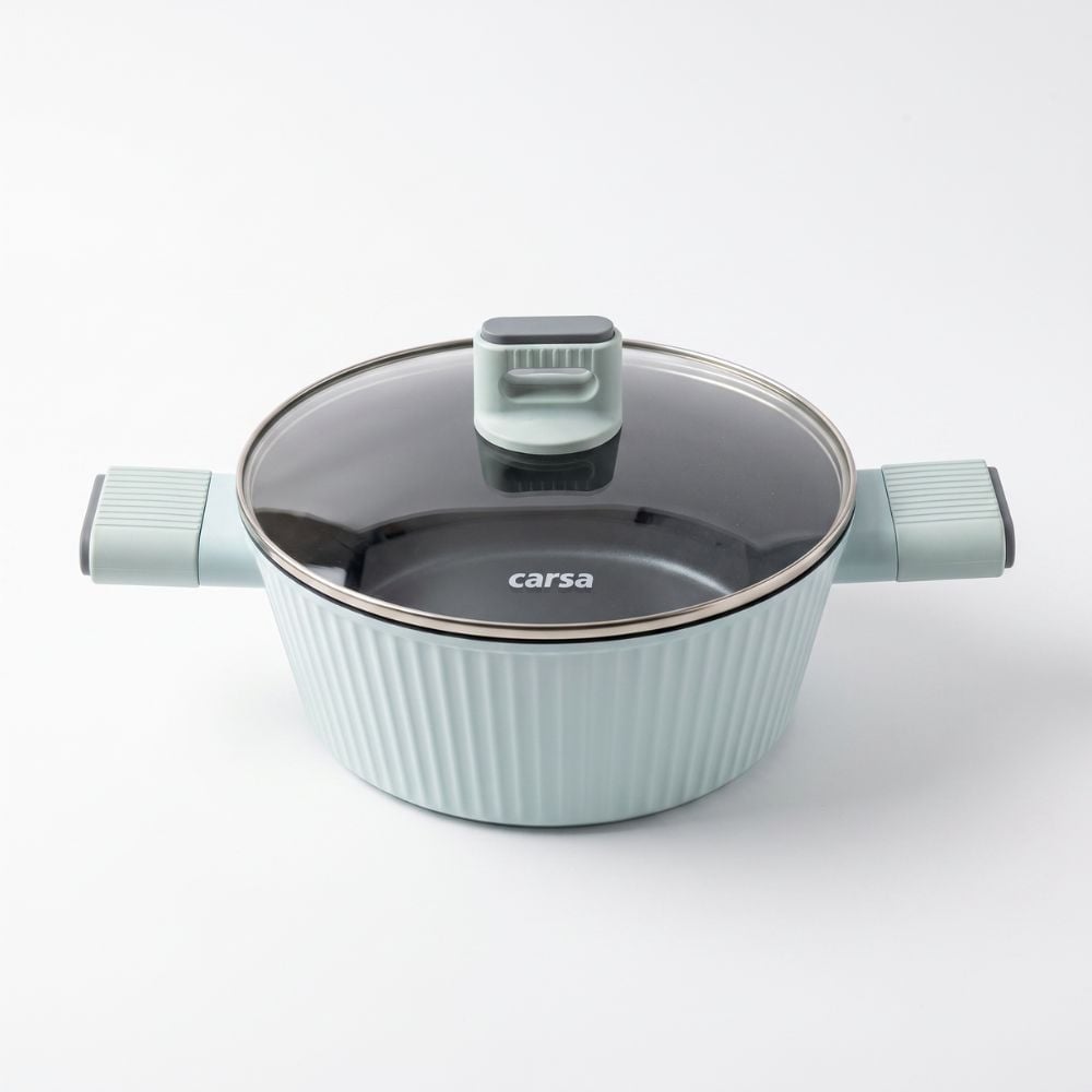 JUEGO DE OLLAS CARSA LUNA BLUE 3 PZS CELESTE - 2