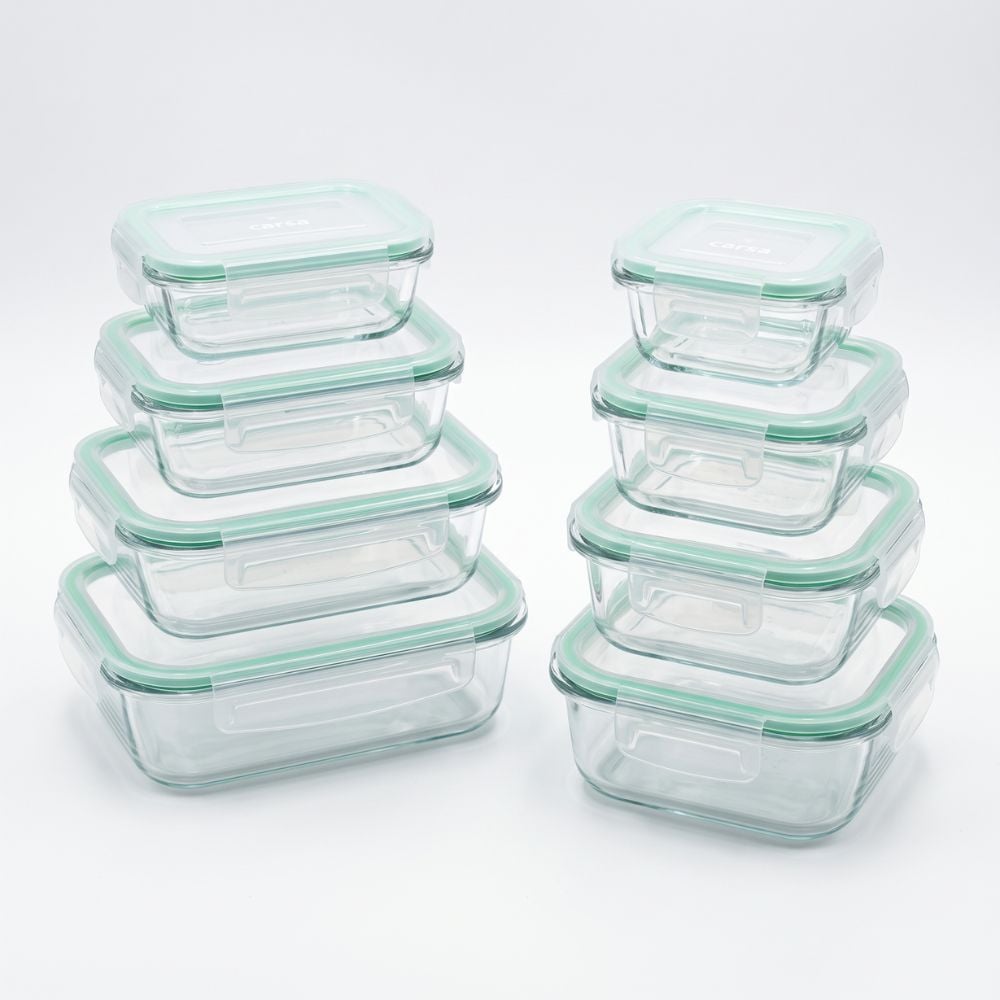 SET TAPERS DE VIDRIO CARSA 8 PZAS - 1