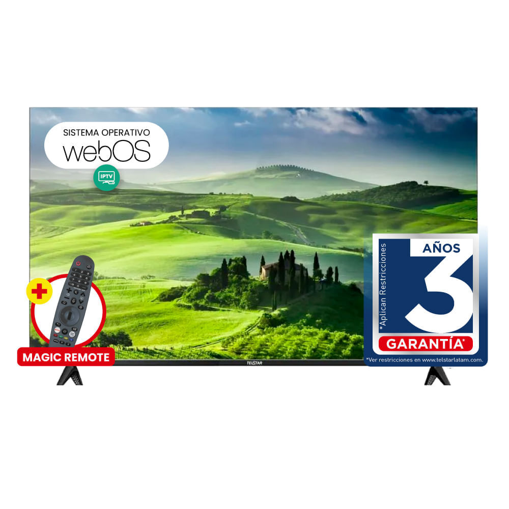 TELEVISOR SMART TELSTAR 55' UHD 4K QLED WEBOS TTQP055210CE - 2