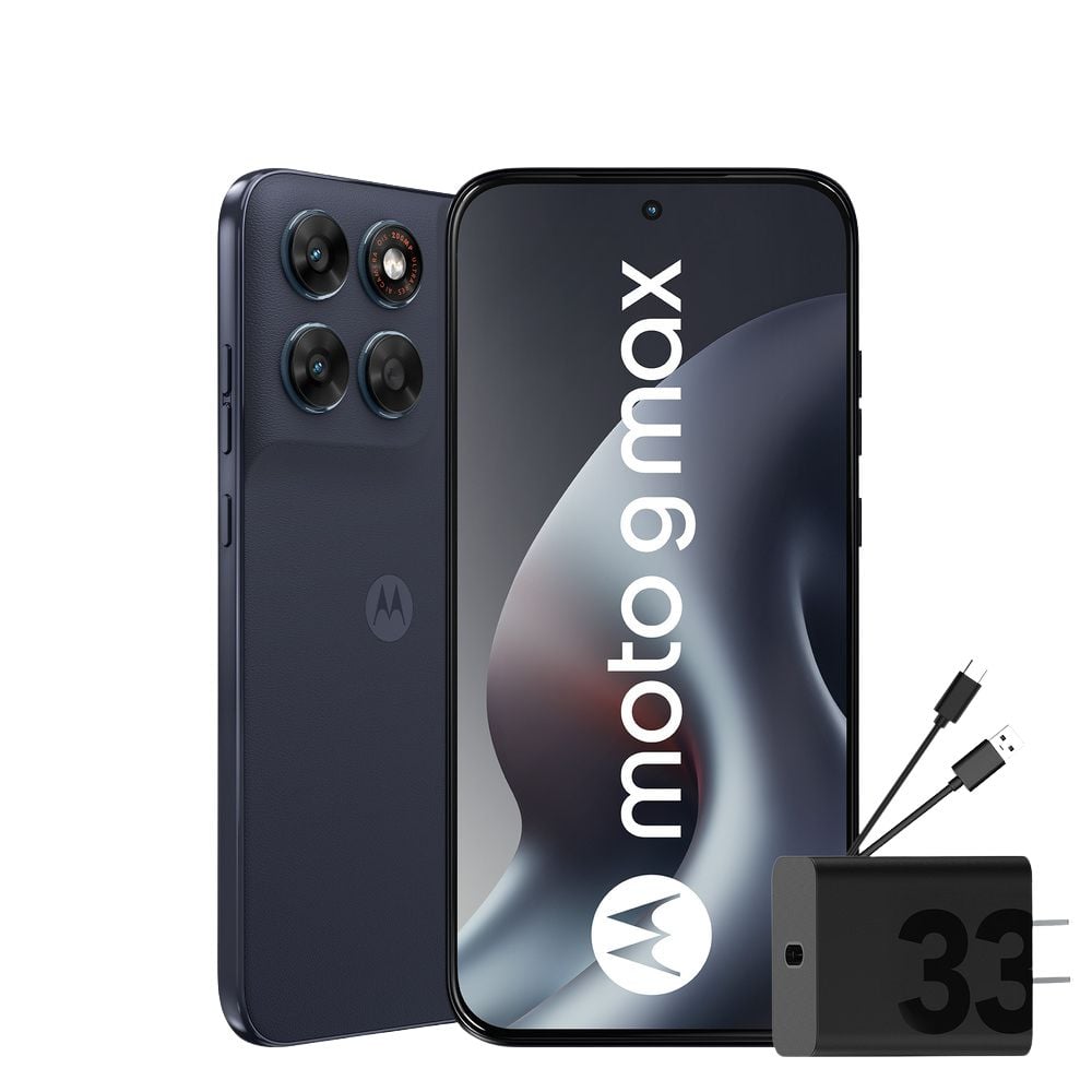 CELULAR MOTOROLA G MAX 256GB 8GB RAM GRIS - 1