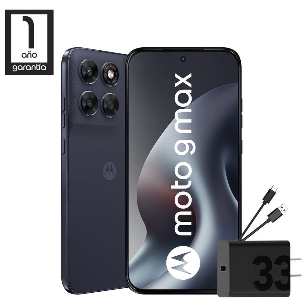 CELULAR MOTOROLA G MAX 256GB 8GB RAM GRIS - 2