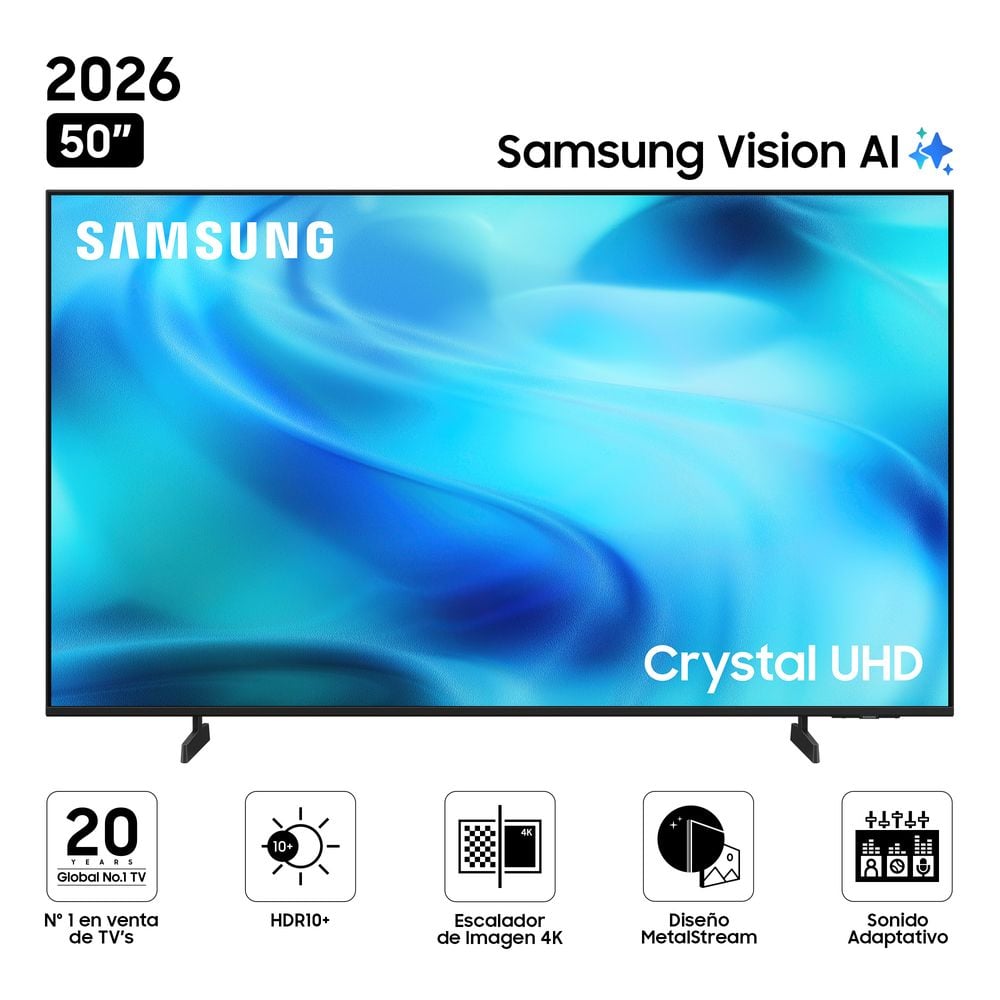 TELEVISOR SMART SAMSUNG 50' 4K UHD CRYSTAL UHD TIZEN UN50U8000HGXPE - 2