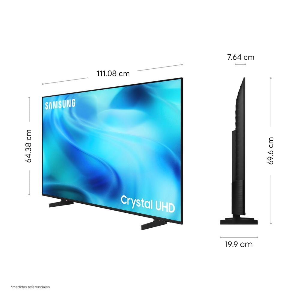 TELEVISOR SMART SAMSUNG 50' 4K UHD CRYSTAL UHD TIZEN UN50U8000HGXPE - 3