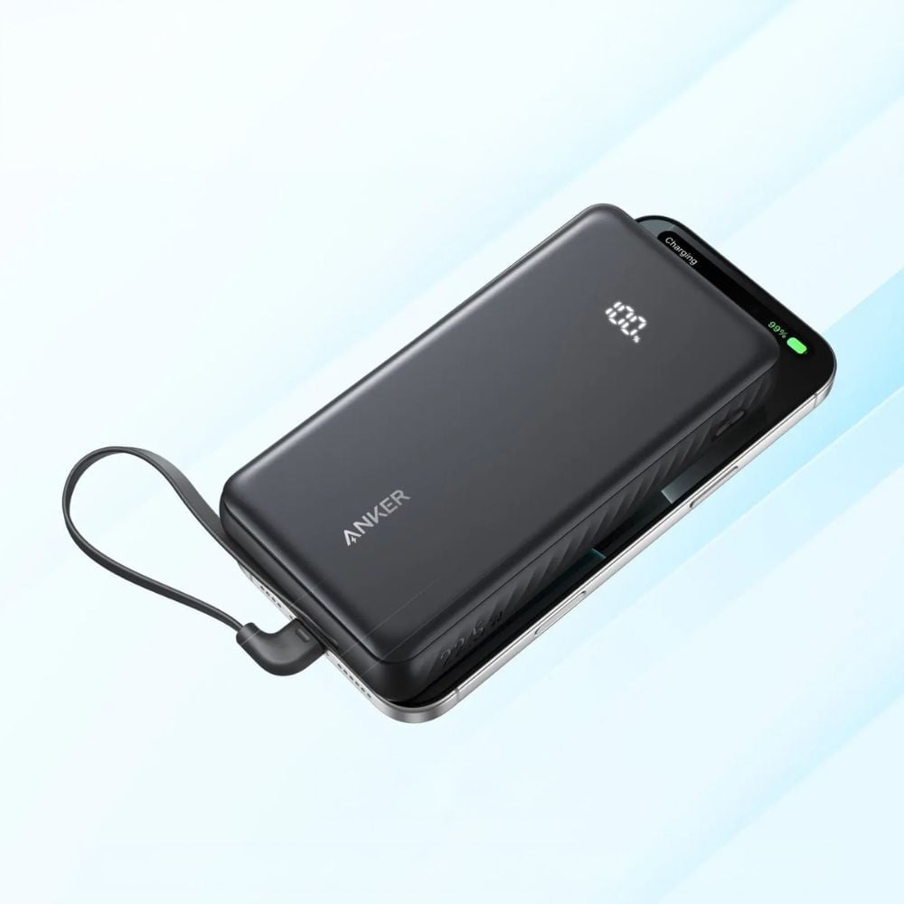 BATERÍA EXTERNA ANKER ZOLO CABLE TIPO C NEGRO - 2