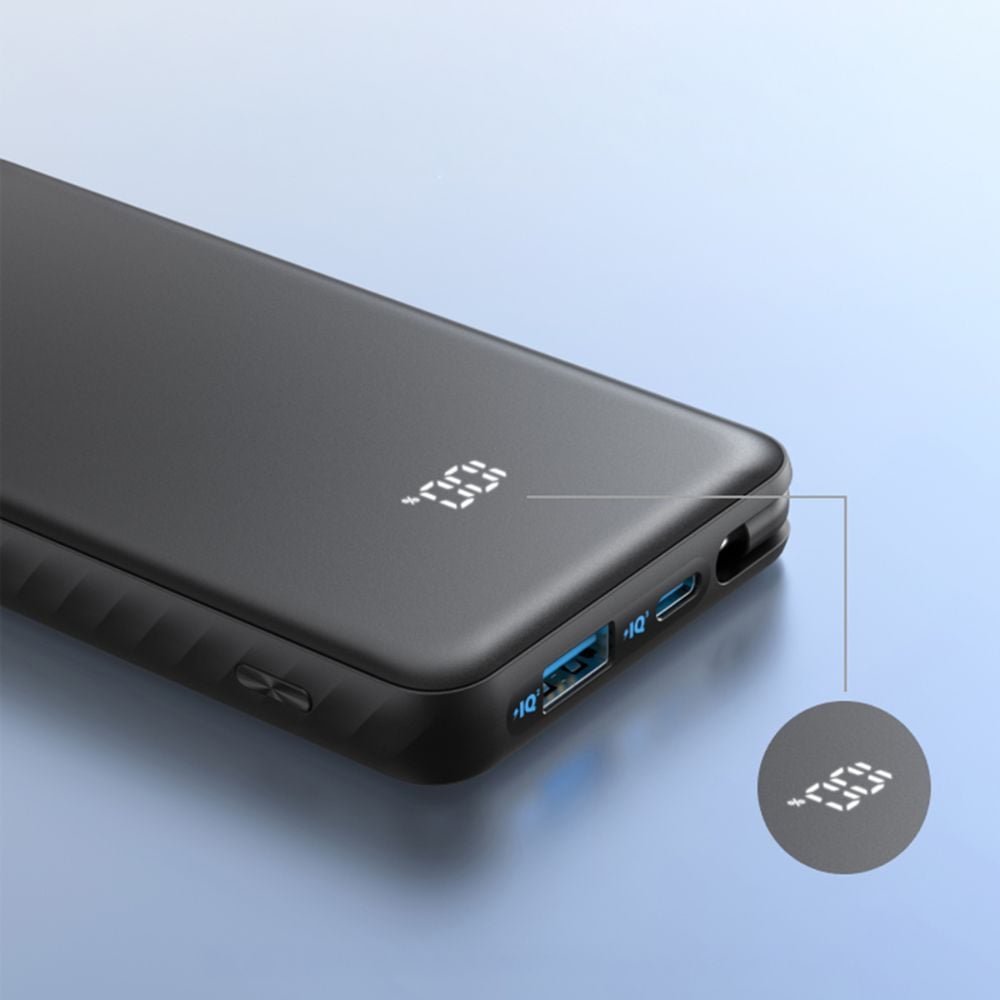 BATERÍA EXTERNA ANKER ZOLO CABLE TIPO C NEGRO - 3