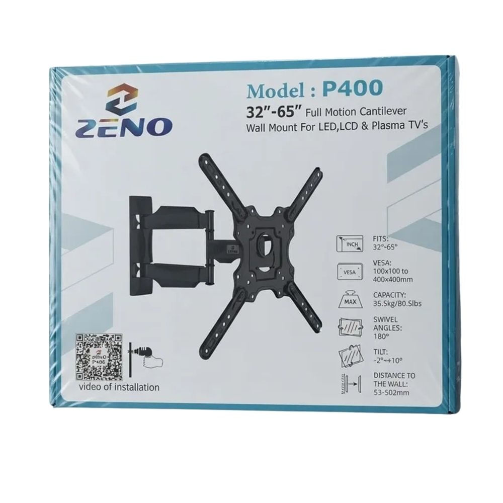 RACK MOVIBLE DKAZA P400 32' A 65' NEGRO - 4