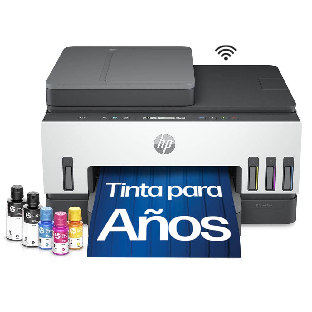 IMPRESORA MULTIFUNCIONAL HP SMART TANK 750 BLANCO - 1