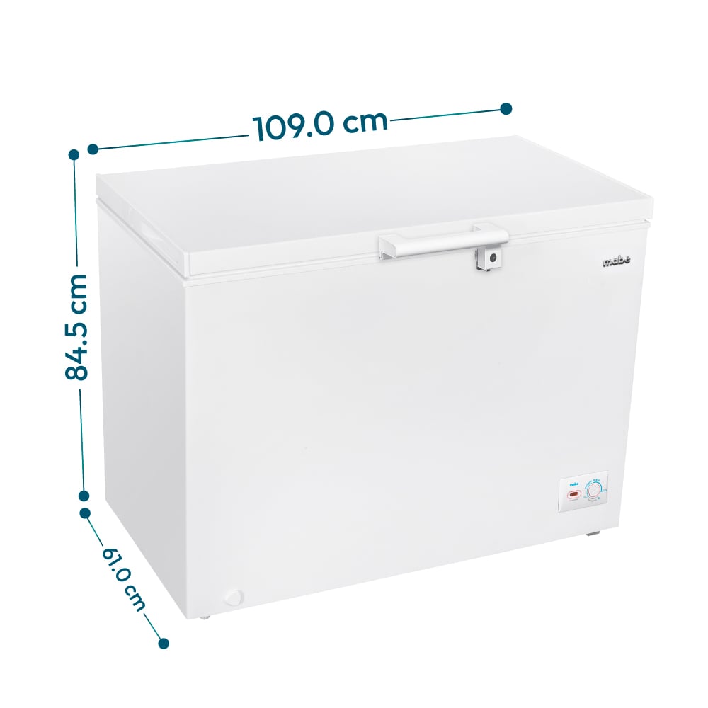 CONGELADOR HORIZONTAL MABE CHMHM290PHLB0 290 L FROST BLANCO - 3