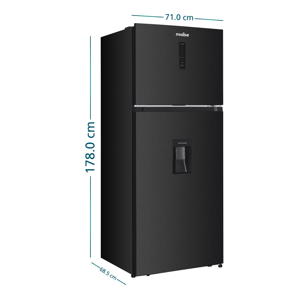 REFRIGERADORA MABE RMN415PAPRP0 417L NO FROST NEGRO - 3