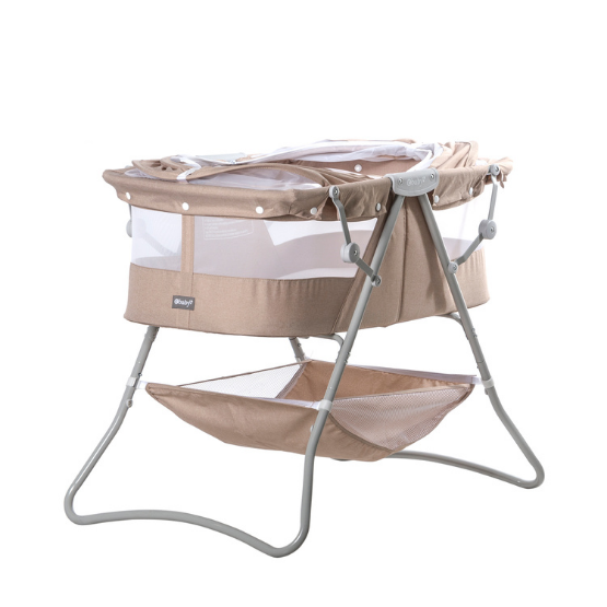 CUNA EBABY DOLLY METAL BEIGE + LÁMPARA GRATIS - 2