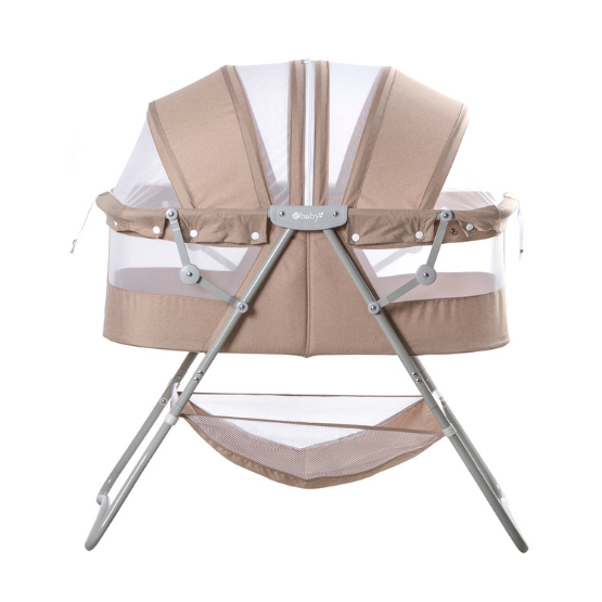 CUNA EBABY DOLLY METAL BEIGE + LÁMPARA GRATIS - 3
