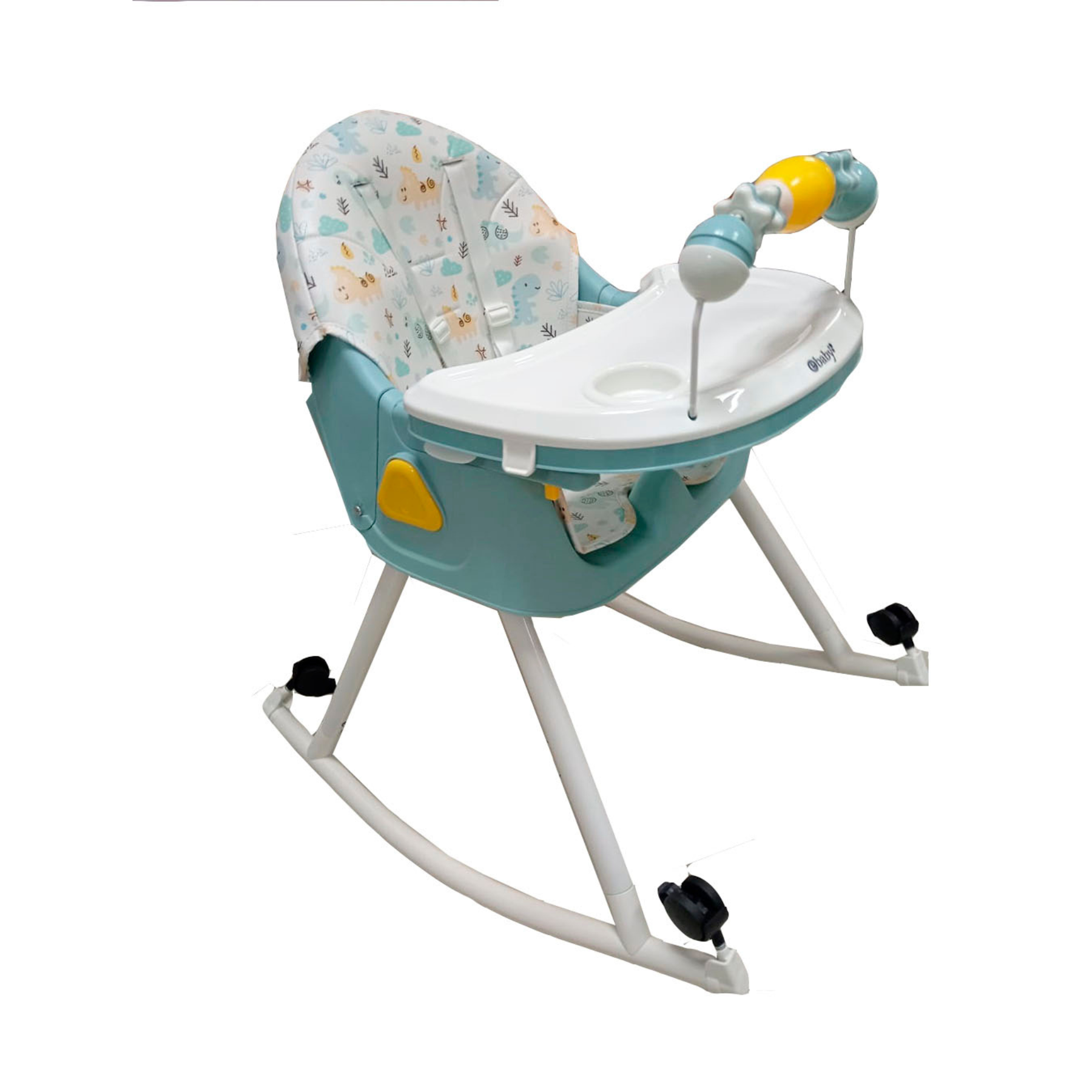 SILLA COMER EBABY DALI VERDE RECLINABLE + PLATITO GRATIS - 2