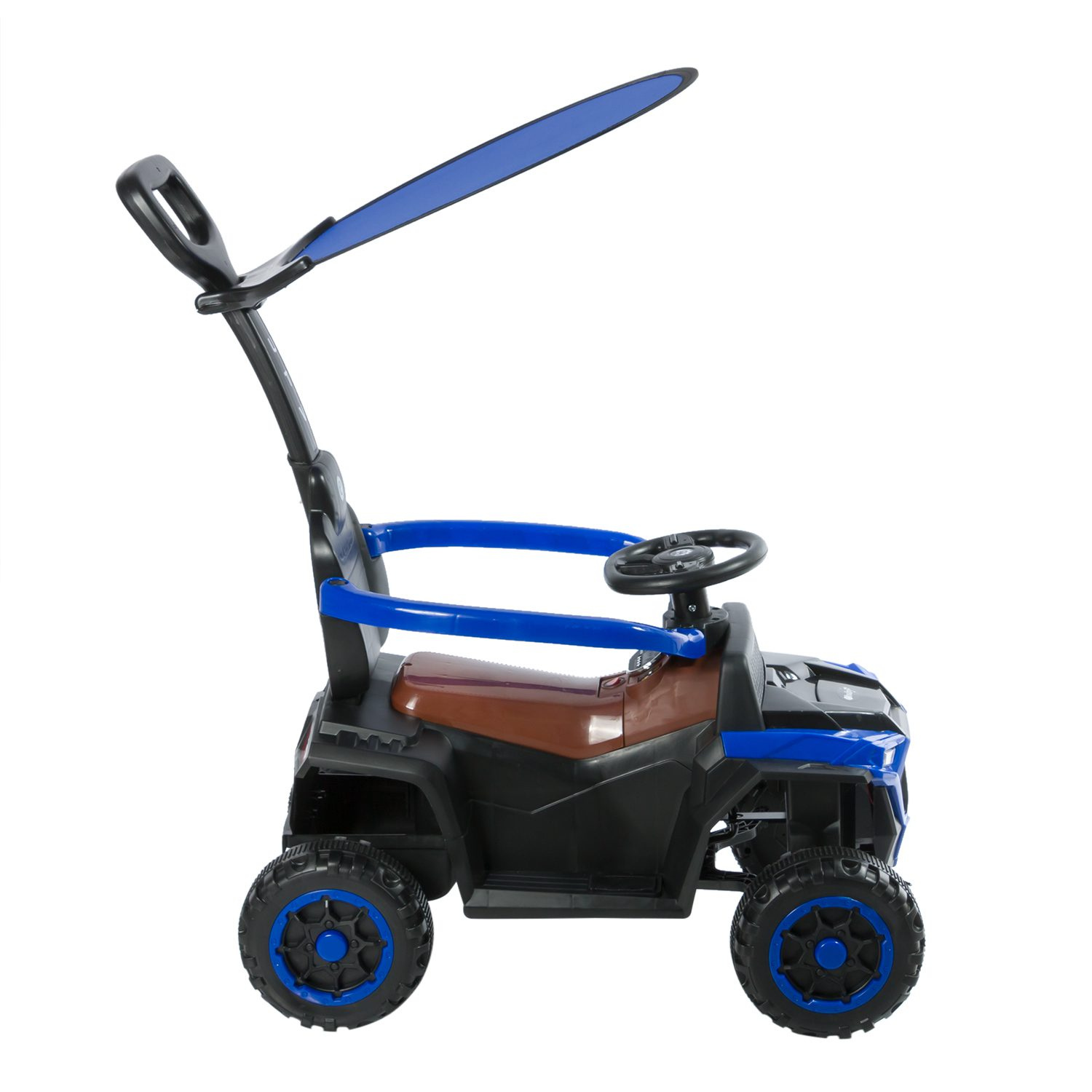 CUATRIMOTO MUSICAL Y CON LUCES AZUL EBABY - 2