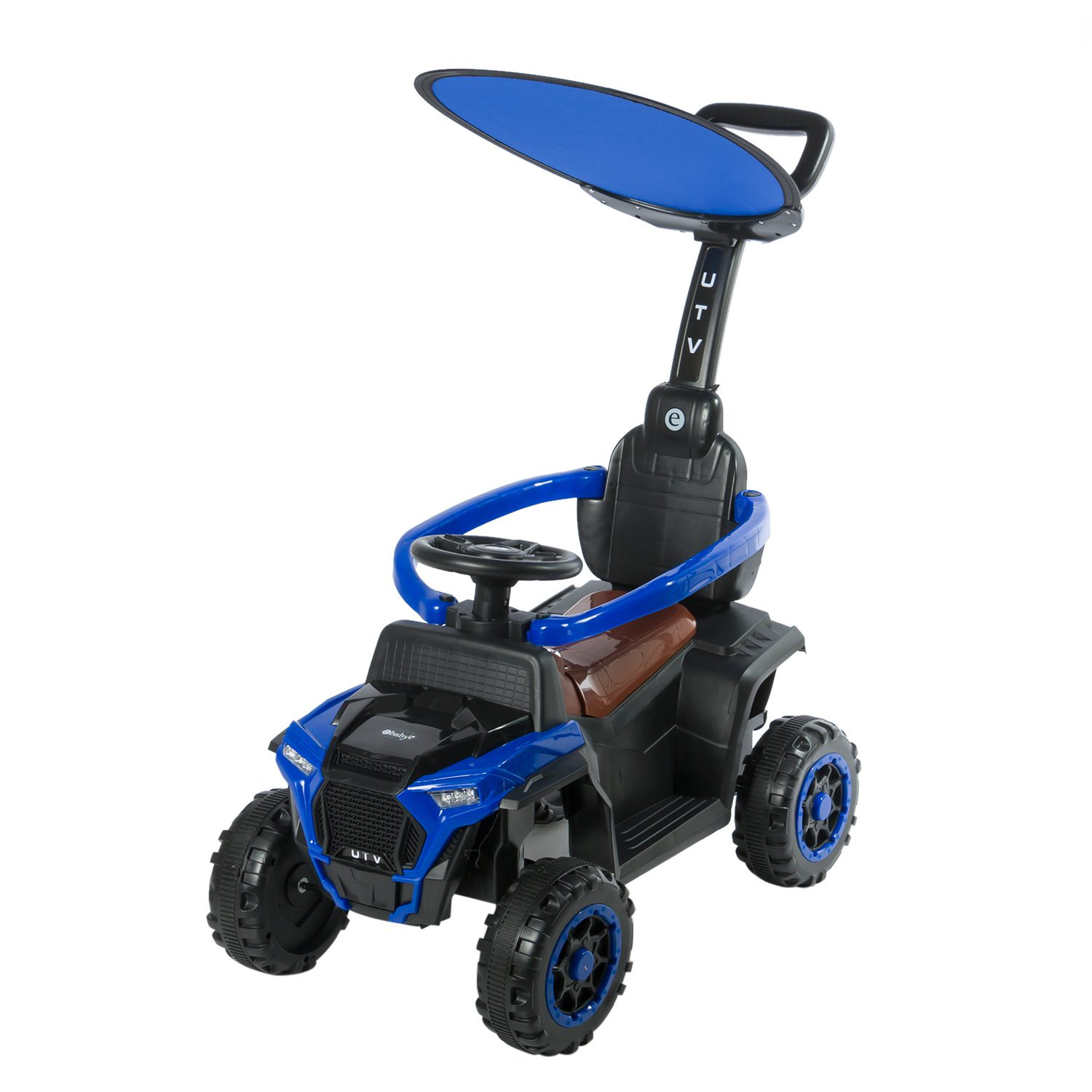 CUATRIMOTO MUSICAL Y CON LUCES AZUL EBABY - 3