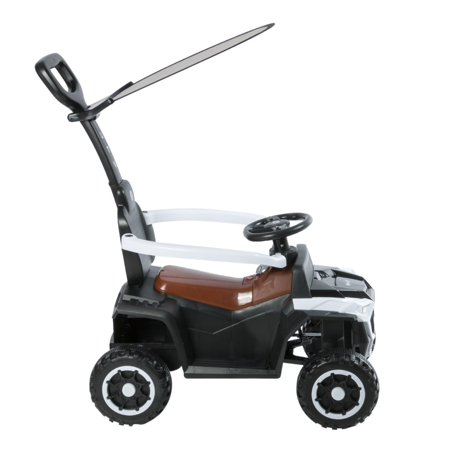 CUATRIMOTO UTV MUSICAL Y CON LUCES BLANCO-EBABY - 3