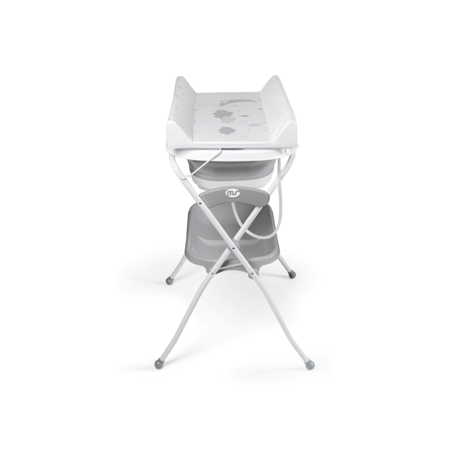BAÑERA Y CAMBIADOR PARA BEBE PLEGABLE SPARK GRIS - 5