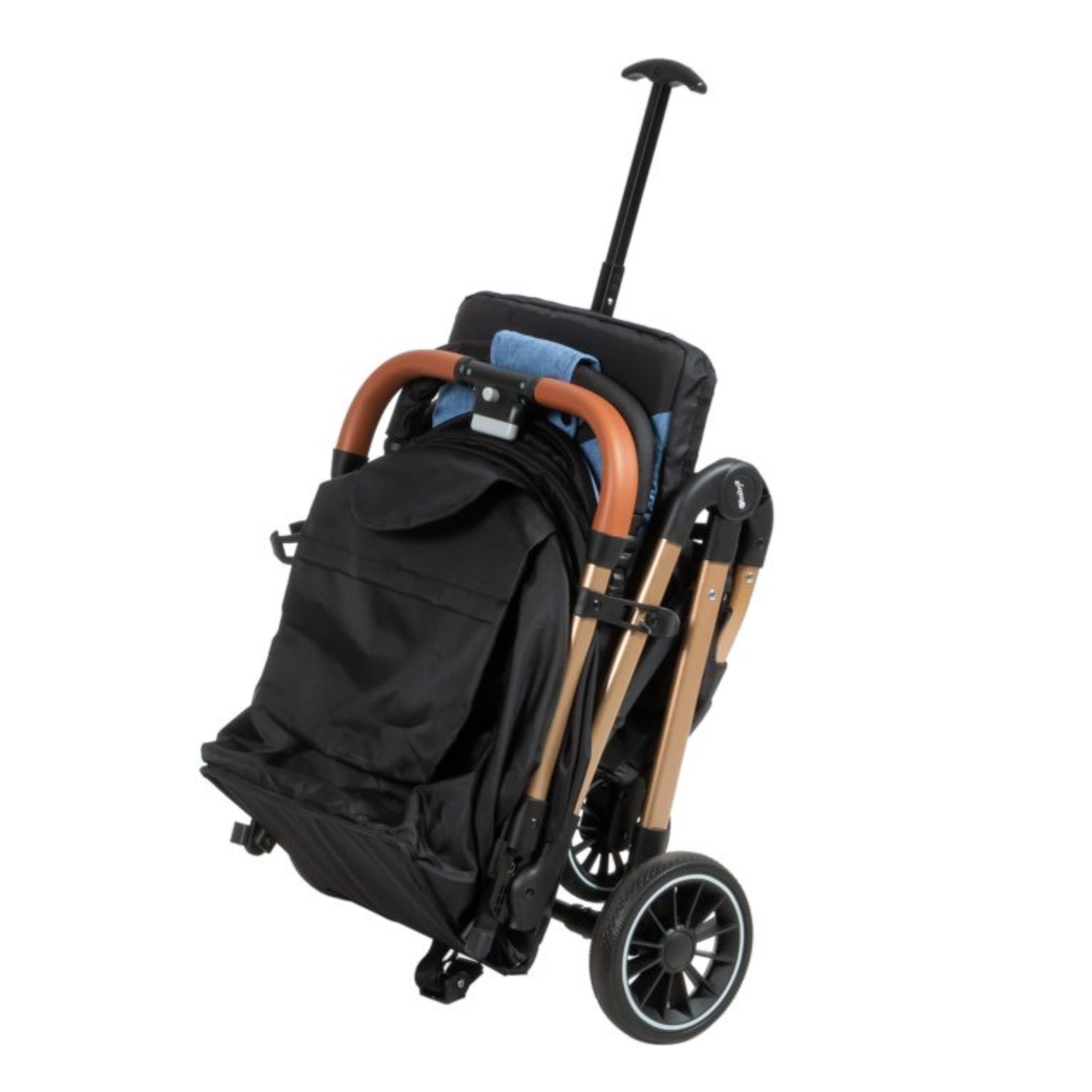COCHE MALETA PLEGABLE LAINI NEGRO - 2