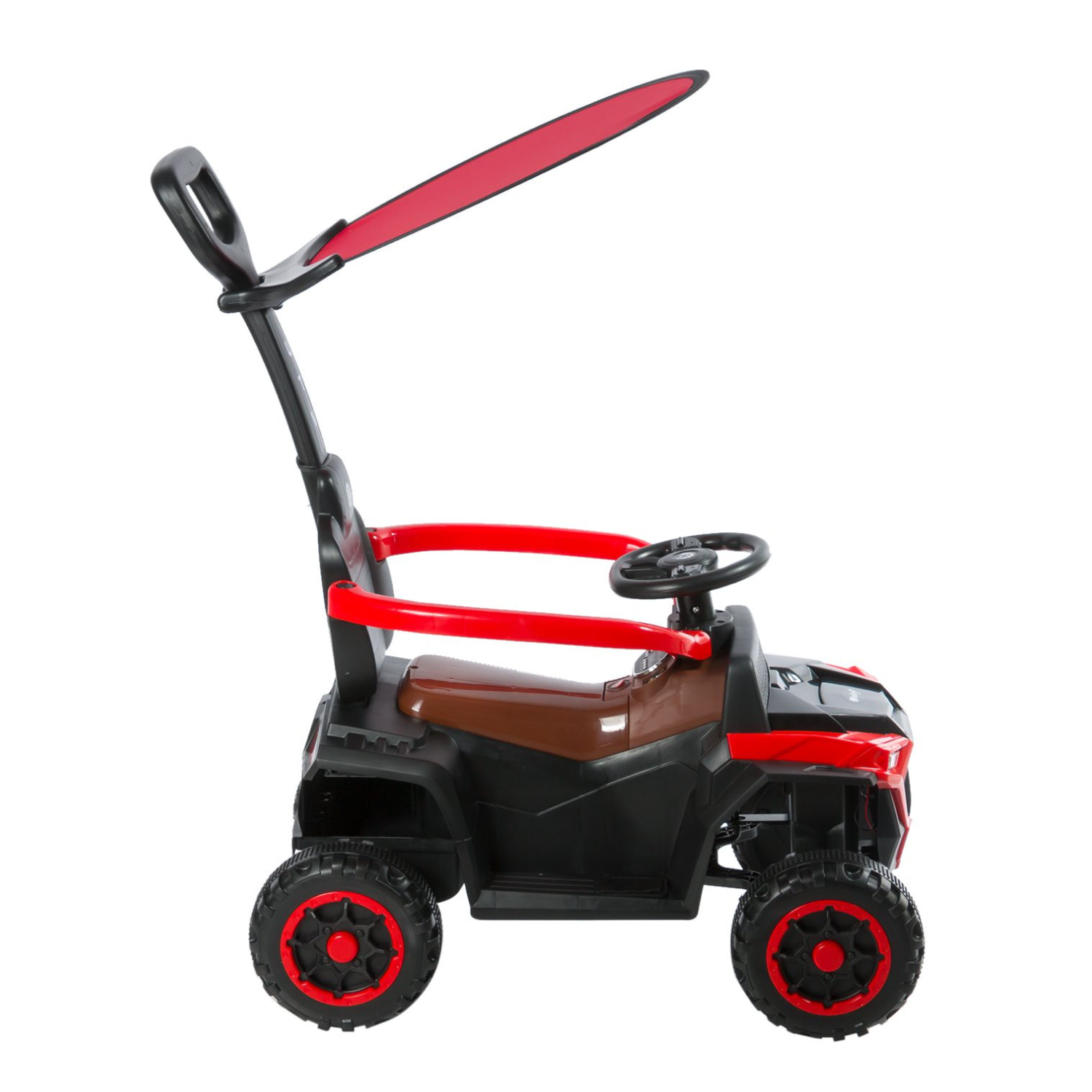 CUATRIMOTO MUSICAL Y CON LUCES ROJO EBABY - 2