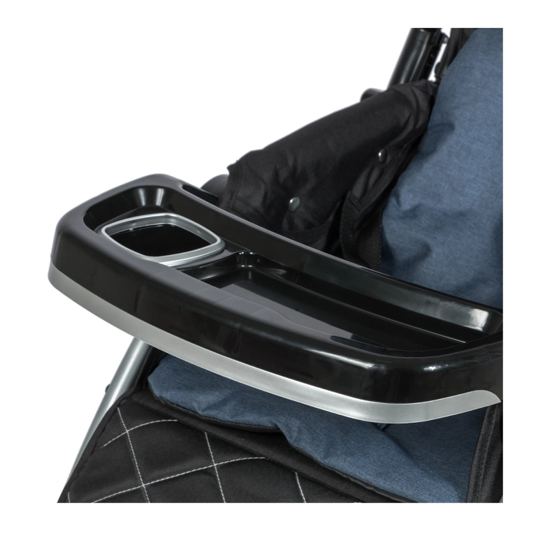 COCHE CUNA PARA BEBE BLAKE AZUL - 5